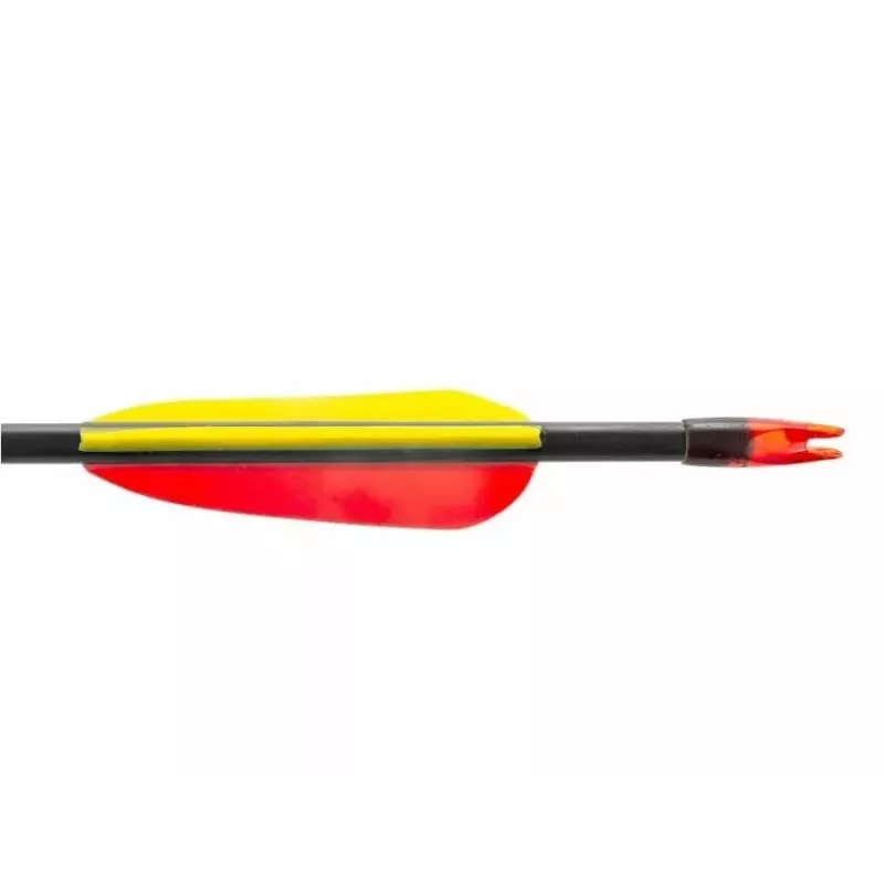 Arrow set POE LANG D-055-B3 — fibreglass arrows, 28 in (710 mm), Melns, set of 5