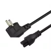 Strāvas kabelis Savio Strom IEC 60320 C5 CEE 7/7 3m Melns C5 savienotājs Tips C
