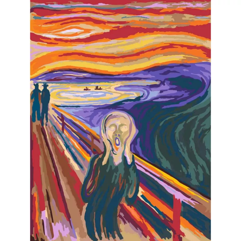 CreArt ART kolekcija - Munch: Der Schrei, Gleznošana