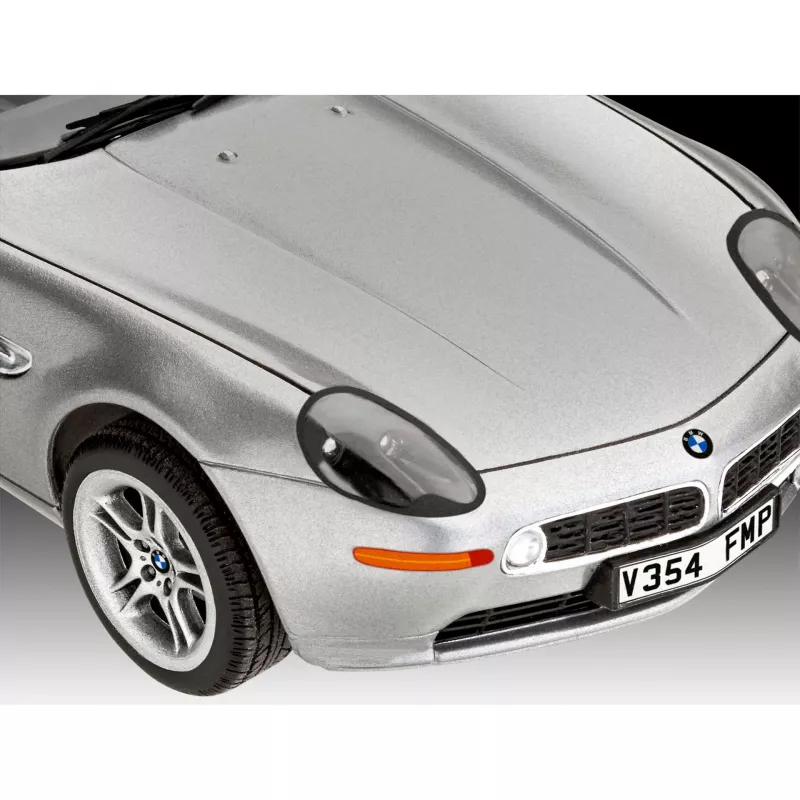 Saliekamais modelis REVELL BMW Z8 1:24 liešanas komplekts, salikts modelis izstādīšanai