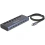DeLOCK 63410 USB 3.2 Gen 1 Type-C centrmezgls 5000 Mbit/s Zils