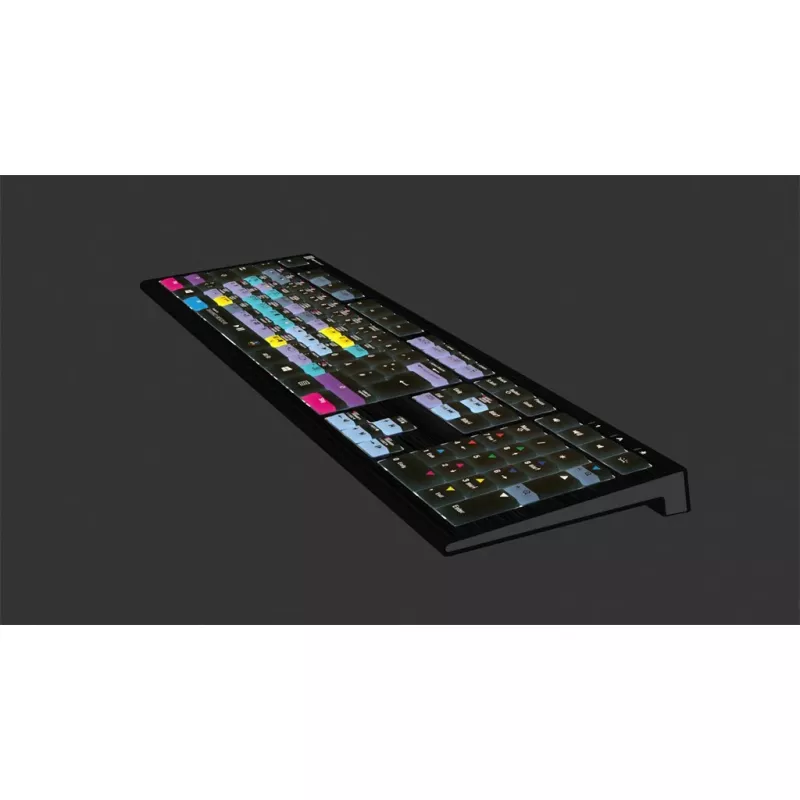 Logickeyboard ASTRA 2 tastatūra USB QWERTZ angļu melna pilna izmēra 108 taustiņi