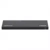 Manhattan 4K@60Hz 8 portu HDMI sadalītājs ar pazeminātu izšķirtspēju, sadala vienu HDMI ieeju astoņās HDMI izejās (1x8), 18G, EDID pārslēgs izšķirtspējas pazemināšanai, melns