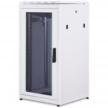 DIGITUS Professional Unique DN-19 22U-6/6-1 - skapis - gaiši pelēks, RAL 7035 - 22U - 48,3 cm (19) (DN-19 22U-6/6-1)