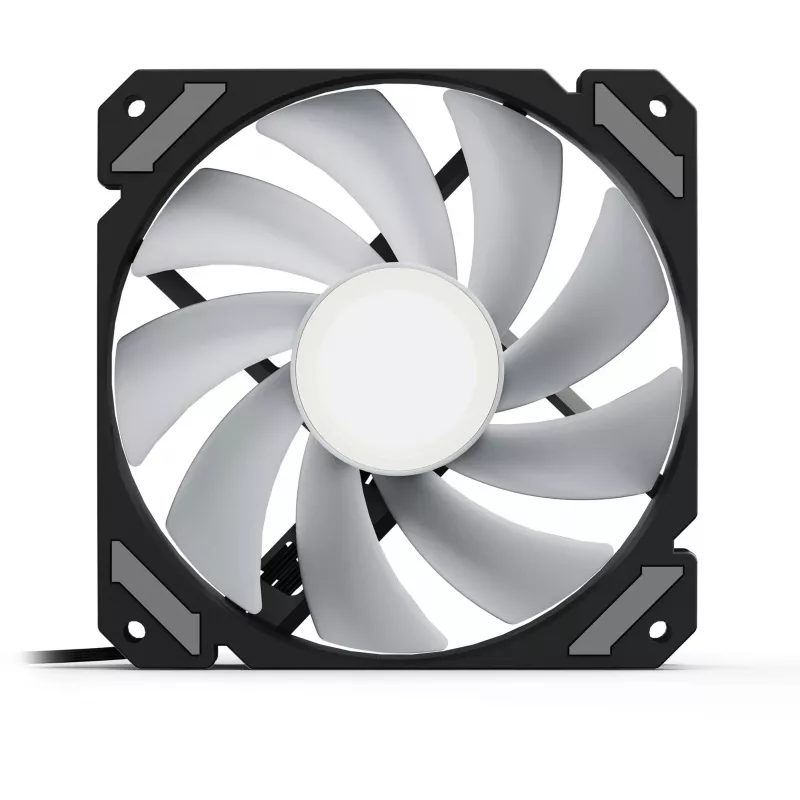 SHARKOON SHARK Mirror 120mm ARGB PWM Case Fan - Melns