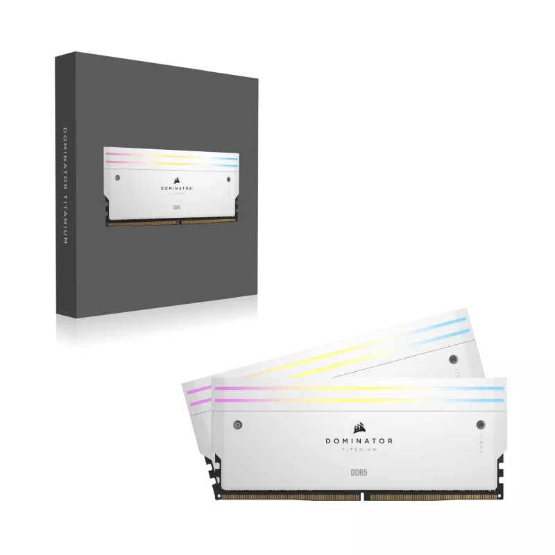 Corsair CMP64GX5M2B6000C30W atmiņas modulis balts