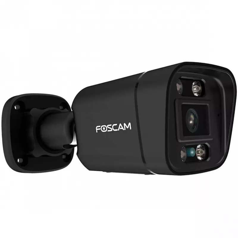 Drošības kameru komplekts Foscam FN9108E-B4-2T — 4 kameras ar ierakstītāju, melns
