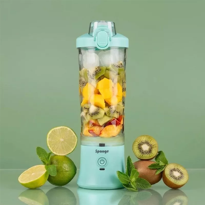 Sponge bezvada krūzes blenderis 0,6 l tirkīzzils