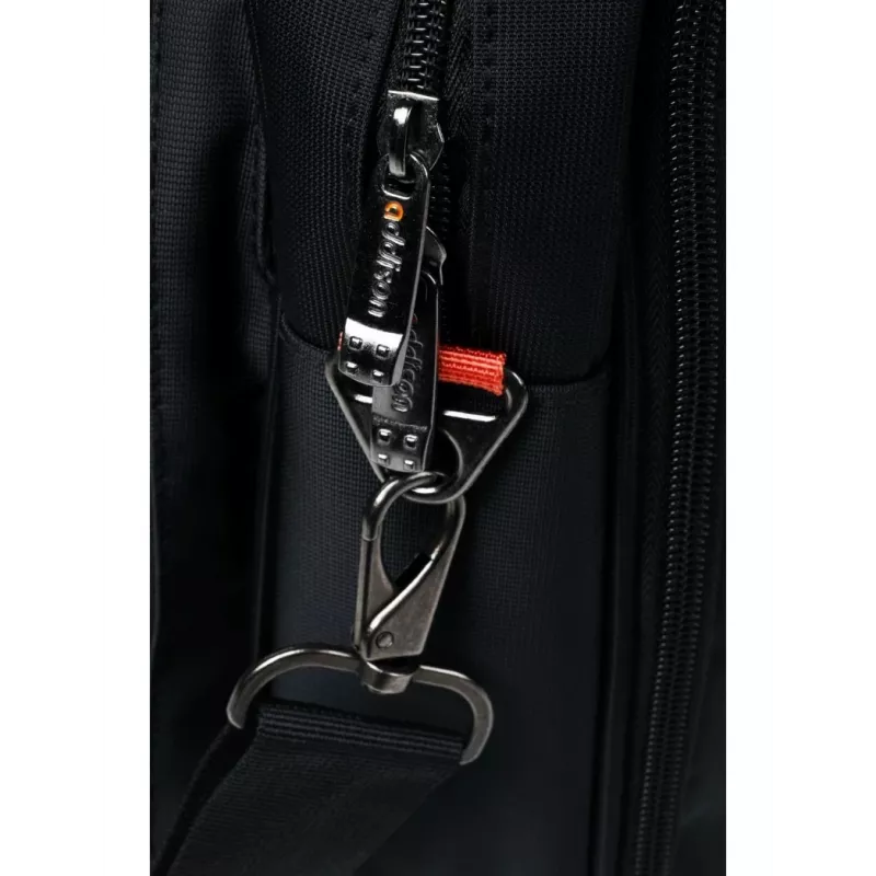 Addison Preston 15 klēpjdatora maciņš 39.6 cm (15.6) Toploader soma Melna