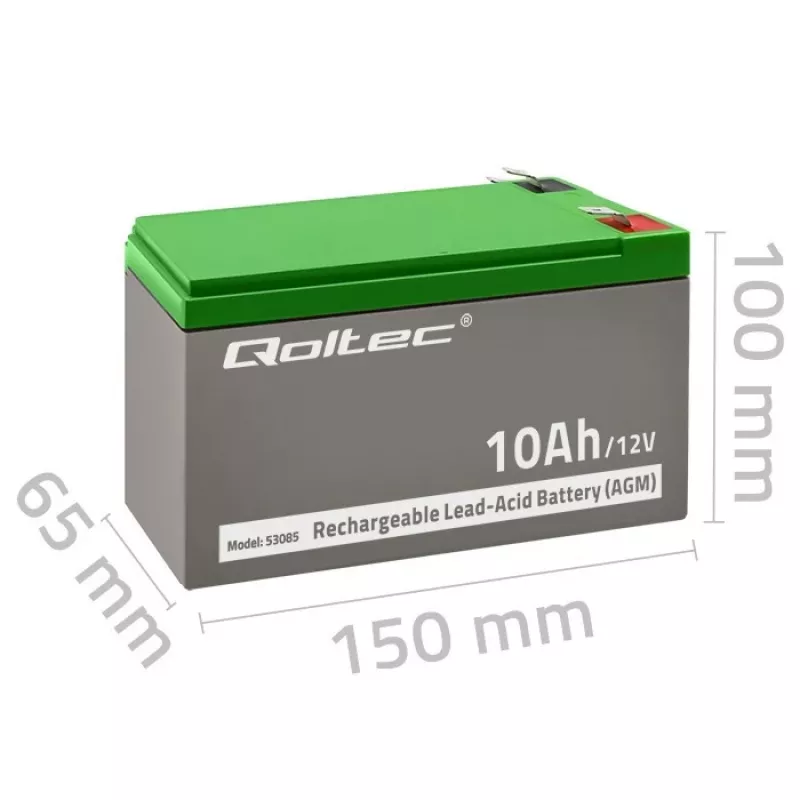 AGM akumulators 12V 10Ah bezapkopes UPS