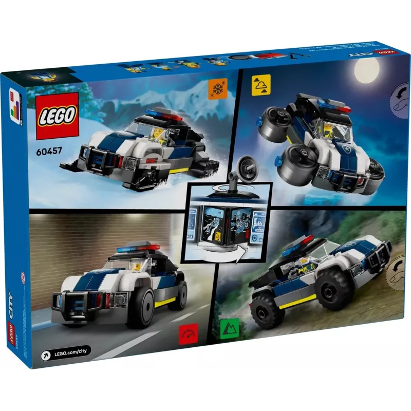 LEGO CITY 60457 Pielāgota policijas auto garāža