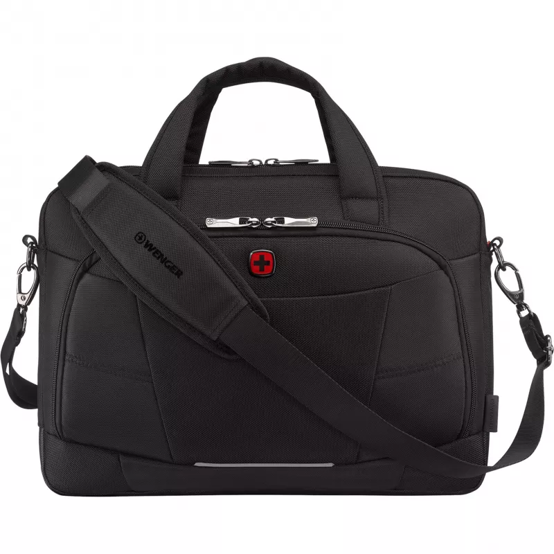 Portfelis Wenger Altair 14 collu–16 collu (līdz 40,6 cm) klēpjdatoriem – melns