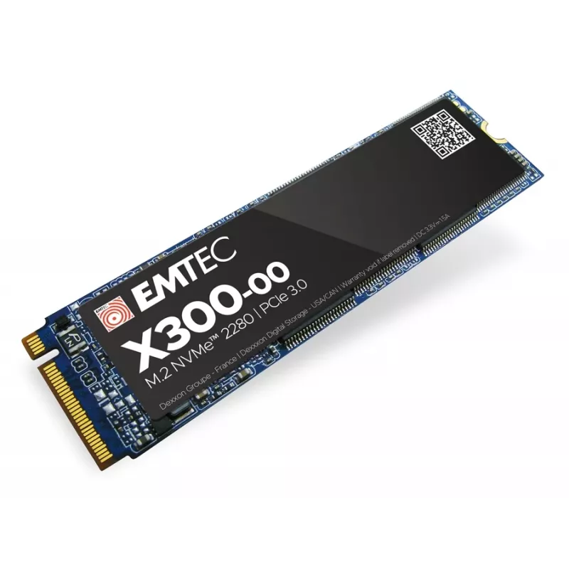 Iekšējais M.2 2280 NVMe SSD EMTEC X300 Power Pro 2TB PCIe Gen3 x4 — 2500/2000 MB/s