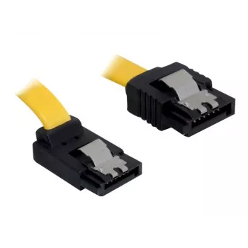 SATA kabelis DeLOCK 82472 0.3m dzeltens