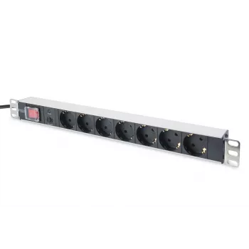 Kontaktligzdu bloks Digitus DN-95403 ar pārslodzes aizsardzību