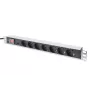 Kontaktligzdu bloks Digitus DN-95403 ar pārslodzes aizsardzību
