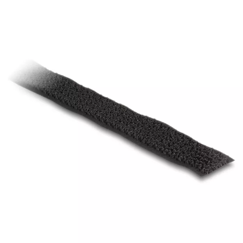 DeLOCK āķa-cilpas lente 5m x 20mm melna neilons