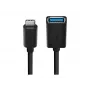 Belkin USB 3.0 Socket 5GBit/s USB-C uz USB-A 1m Pelēks (F2CU036BTBLK)