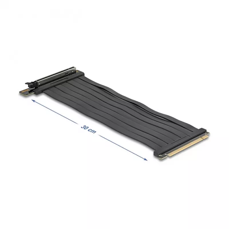 Pacēlāja karte DELOCK 81593 PCI Express 5.0 x16, 30 cm kabeļa garums