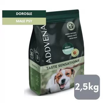 ADDVENA Taste Sensations Adult Small Turkey - sausā suņu barība - 2,5kg