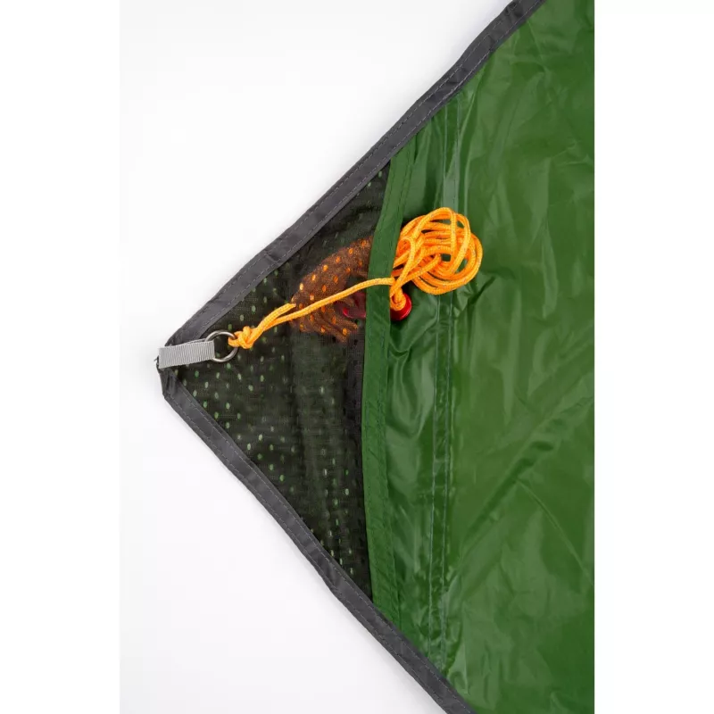 Traveller Tarp, saules nojumes audekls zaļš