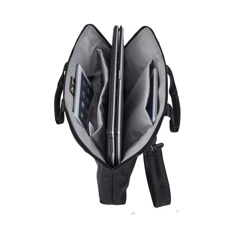 Portfelis Rivacase 8930 39,6 cm (15,6 collas) Melns