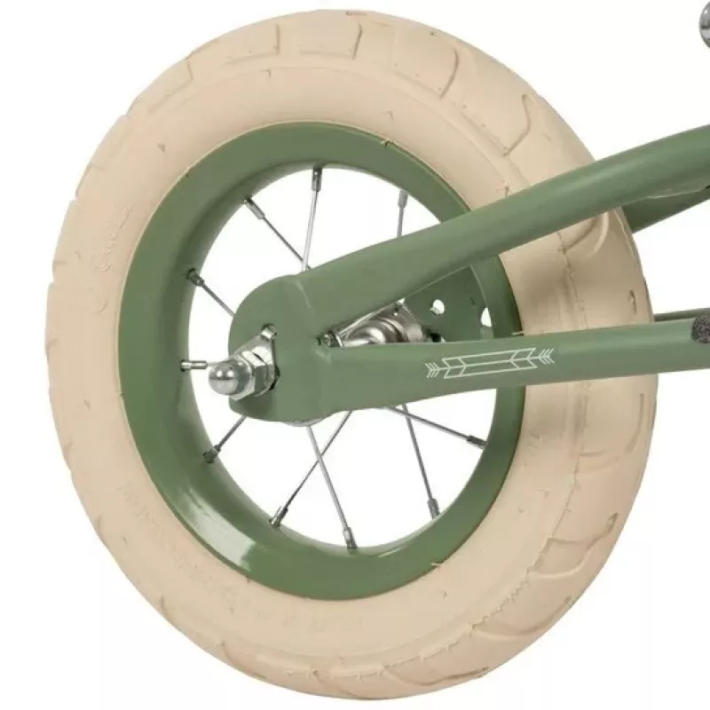 Līdzsvara velosipēds HUFFY Vintage 10 collu Zaļš – HUFFY 27284W, 10 collu riteņi, bez pedāļu mācību ritenis