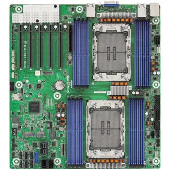 Mātesplate ASRock GNR2D16-2T, Intel SoC, LGA 4710 (Socket E2), EEB, 16 DDR5 sloti, maks. 128 GB, 10Gb Ethernet