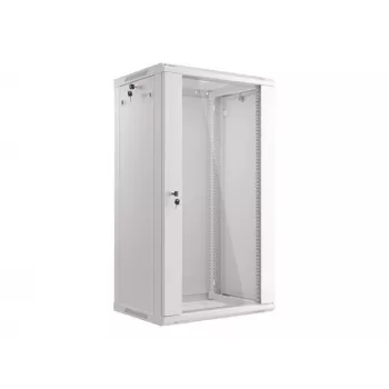 Lanberg WF01-6422-10S rack cabinet 22U Wall mounted rack pelēka