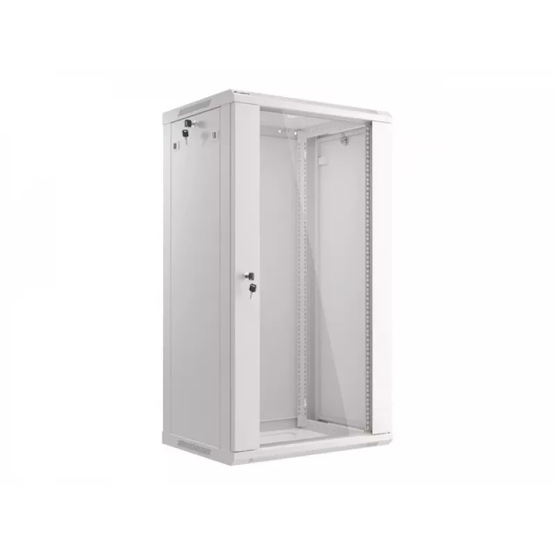 Lanberg WF01-6422-10S rack cabinet 22U Wall mounted rack pelēka