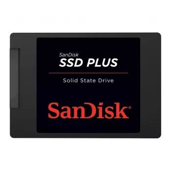 2,5 collu 500 GB SANDISK SSD Plus SATA lasīšanas ātrums līdz 545 MB/s SATA III 6 Gb/s