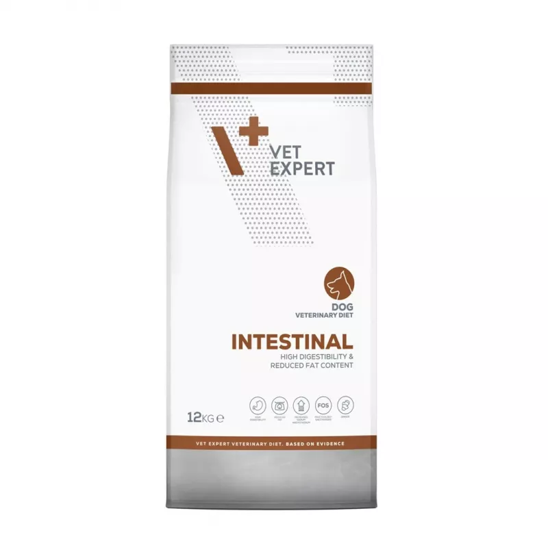 VET EXPERT Veterinary Diet Intestinal Dog - sausā suņu barība - 12 kg