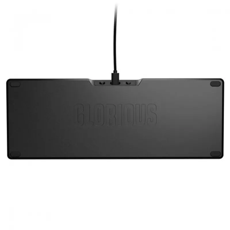 Mehāniskā tastatūra GLORIOUS GMMK 3 PRO Barebones 65% vadu USB RGB melna
