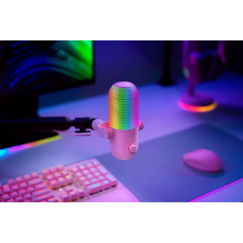 Razer Seiren V3 Chroma Pink PC mikrofons