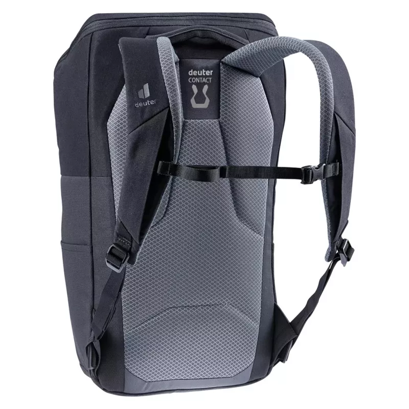 Deuter UP Stockholm mugursoma ikdienas mugursoma melna poliesters