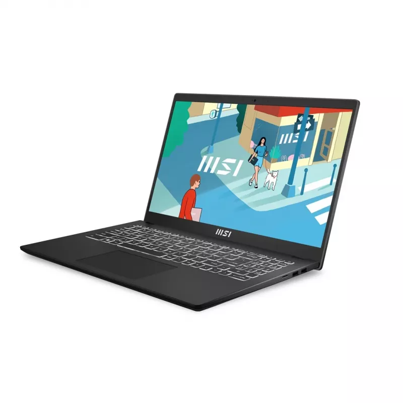 MSI Modern 15 H C13M-202PL 15,6 collu klēpjdators, Intel Core i5, 16 GB RAM, 512 GB SSD, Windows 11