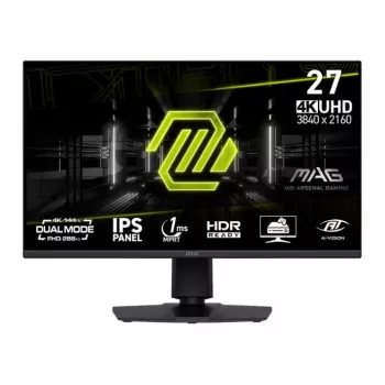 MSI MAG 275UPD E14 spēļu monitors - 27 - 4K UHD, Dual Mode Dual Mode UHD frekvencei 144 Hz un FHD frekvencei 288 Hz [Energoefektivitātes klase F] (9S6-3CE89M-016)