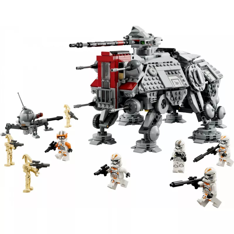 LEGO Star Wars: at-TE Walker komplekts ar droīdu figūrām (75337)
