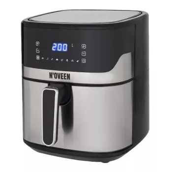 Karstā gaisa cepeškrāsns NOVEEN AF550 — 6,5 L ietilpība, 1600 W, līdz 200°C, 8 programmas