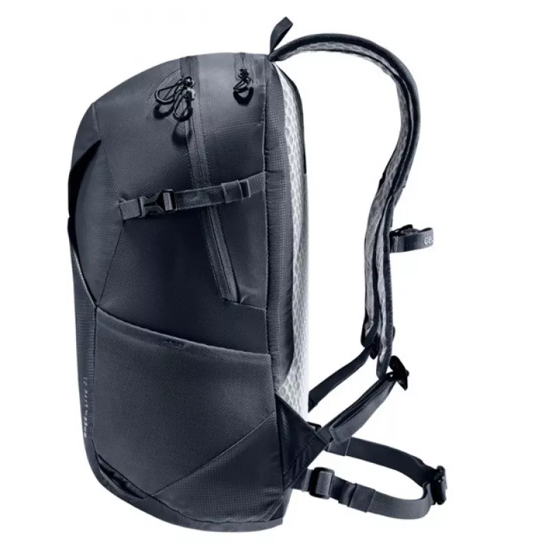 Mugursoma DEUTER Speed Lite 21 — 21 L ripstop dienas soma, 430 g, unisex, krūšu siksna, priekšējā kabata