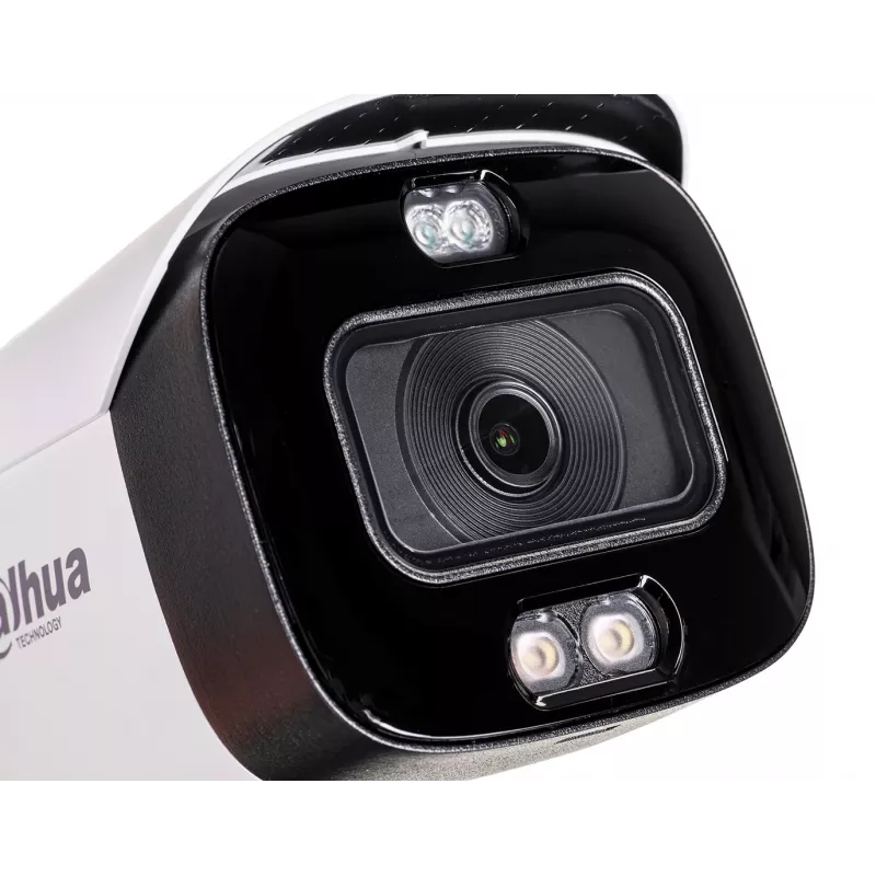 8MP Smart Dual Light Active Deterrence Fixed-focal Bullet WizSense tīkls Camera
