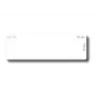 SLP-1RL balta etiķete 28x89 mm 130 etiķetes/rullī. 100 ruļļi/kastē