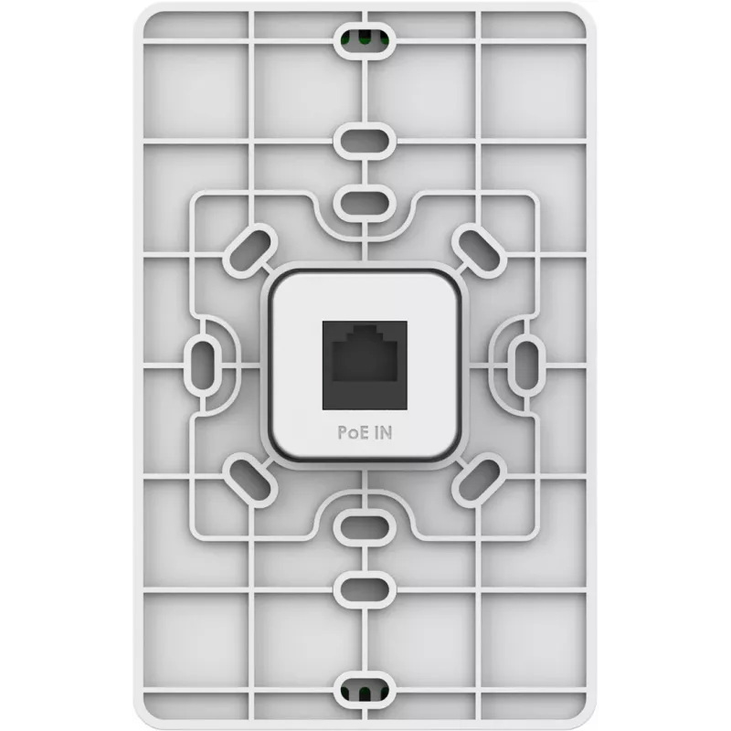 Bezvadu piekļuves punkts Grandstream GWN7661E — divjoslu 2,4/5 GHz, 1201 Mbps, PoE, 3x RJ-45, balta