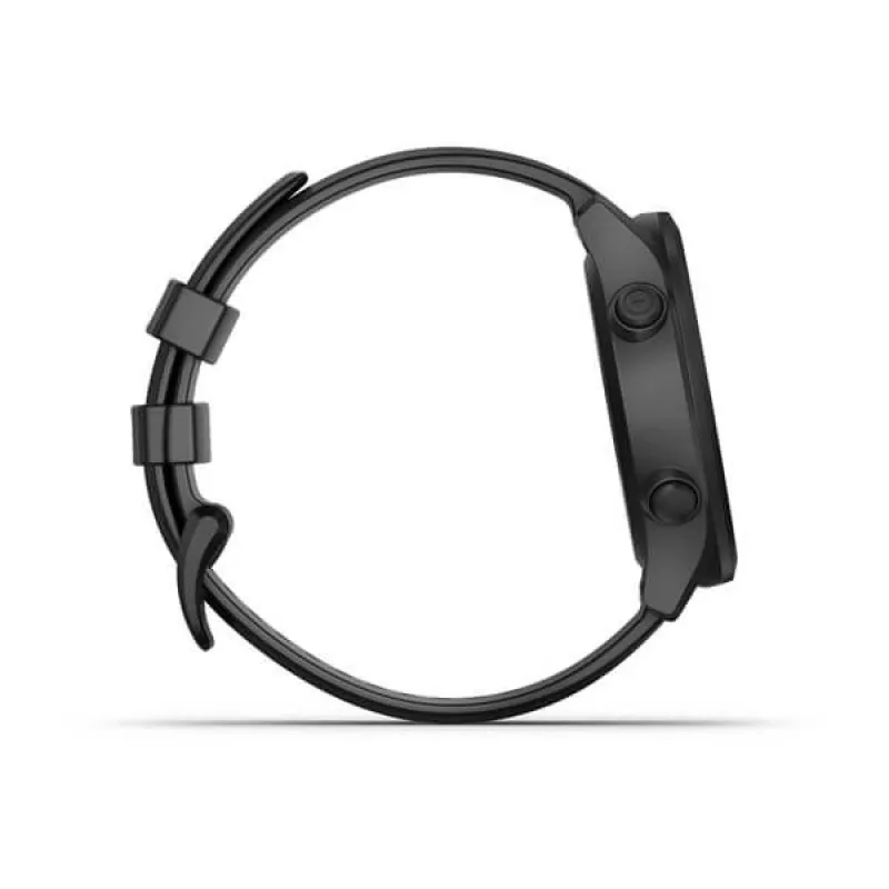 GPS golfa pulkstenis GARMIN Approach S12, melns, 43 mm korpuss, silikona siksniņa, 30 h GPS akumulatora darbība