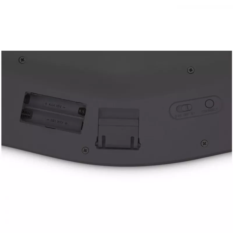 Kensington ProFit Ergo Wireless tastatūra FR, pilna izmēra (100%), vadu un bezvadu, RF bezvadu + USB, AZERTY, melns