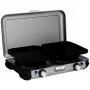 Portable grill stove Campingaz 2213311 — 2-zone, 5.4 kg, 490×350 mm, Melns/pelēka/silver