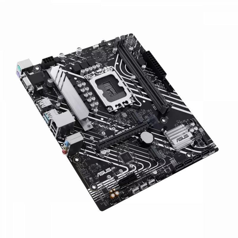 ASUS PRIME H610M-A R2.0 | Procesoru saime Intel | Procesora ligzda LGA1700 | Atbalstītie cieto disku interfeisi M.2, SATA | SATA savienotāju skaits 4