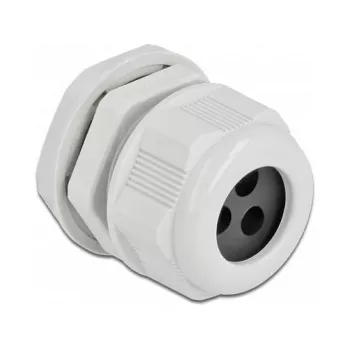 Kabeļu blīvslēgs DeLOCK 60378 Pelēks Plastmasa 2 gab.