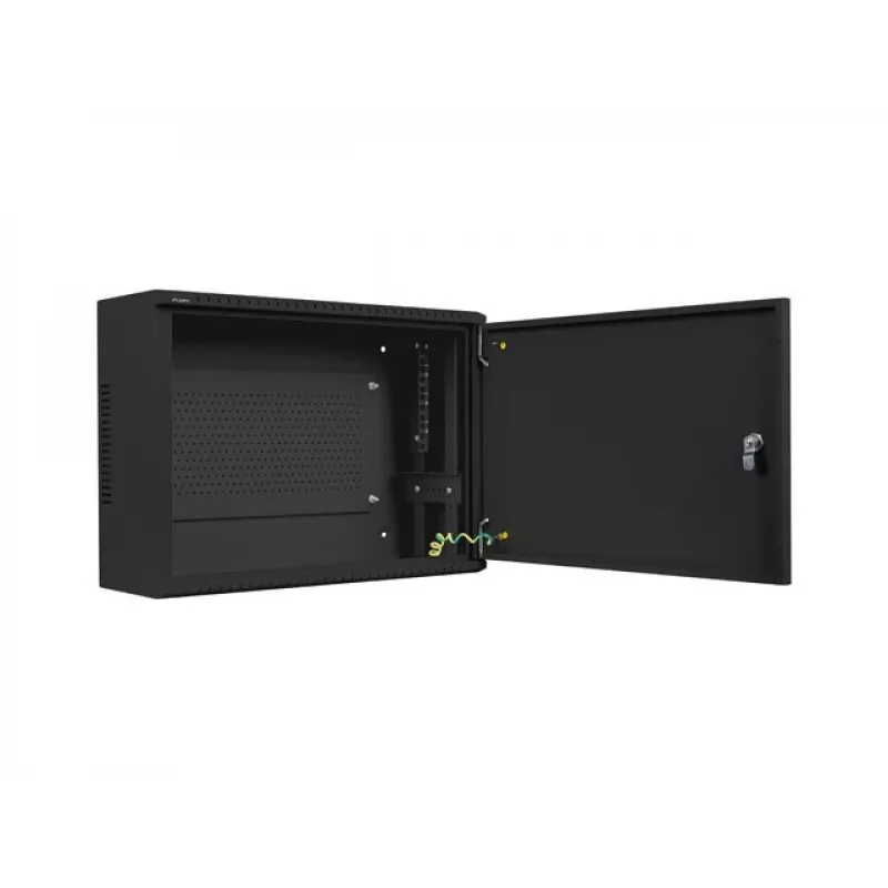 Wall mounted rack Lanberg WAF1-5203-04-00B 4U Melns