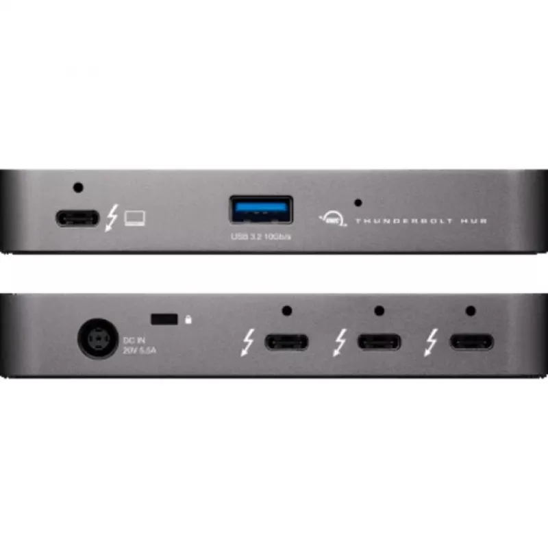 Other World Computing OWC Thunderbolt Hub - centrmezgls - 4 x USB-C - galddatoram (OWCTB4HUB5P)